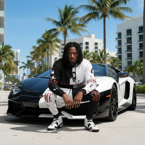 *$UPR3M3 SCARFACE* ~JOGGER SWEATSUIT~ (HOODED) (FLEECY SOFT LINED)