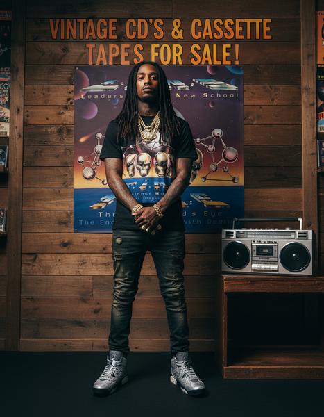 •LEADERS OF THE NEW SCHOOL - T.I.M.E.• ~1993 OG PRESSINGS~ (CD & CASSETTE TAPE)