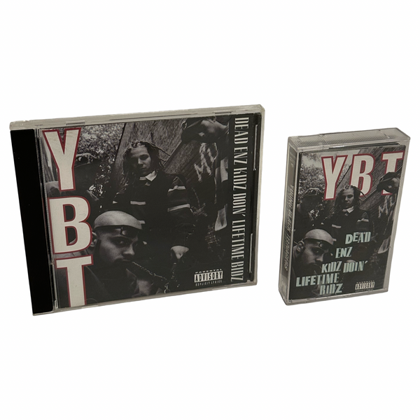 •YOUNG BLACK TEENAGERS - DEAD ENZ KIDZ DOIN’ LIFETIME BIDZ• ~1993 OG CANADIAN PRESSINGS~ (CD & CASSETTE TAPE)