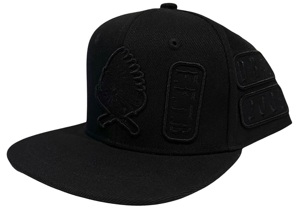 *HEADRUSH* (Black) ~F.F.T.B.~ snapback hats