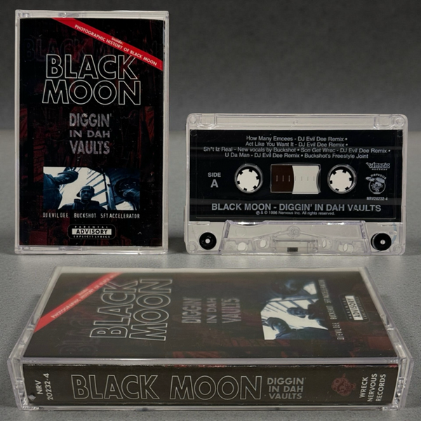 •BLACK MOON - DIGGIN’ IN DA VAULTS• ~1996 OG CANADIAN PRESSING~ (CASSETTE TAPE)