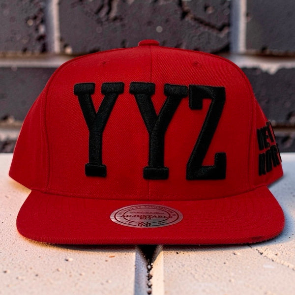 *TORONTO RAPTORS* Snapback hat by Mitchell & Ness (Rare Dealer Sample)