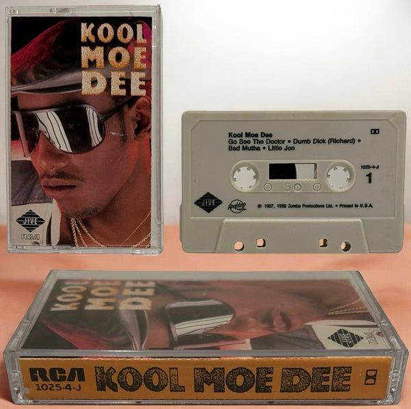 •KOOL MOE DEE - KOOL MOE DEE• ~1986 OG PRESSING~ (CASSETTE TAPE)