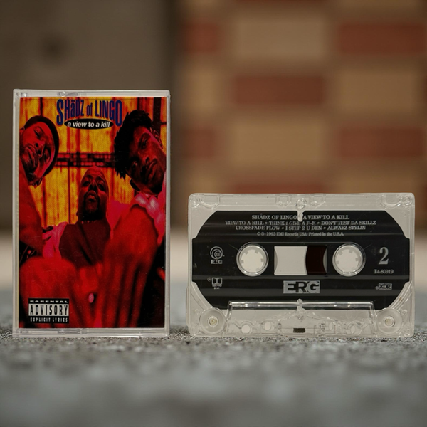 •SHADEZ OF LINGO - A VIEW TO A KILL• ~1993 OG PRESSING~ (CASSETTE TAPE)