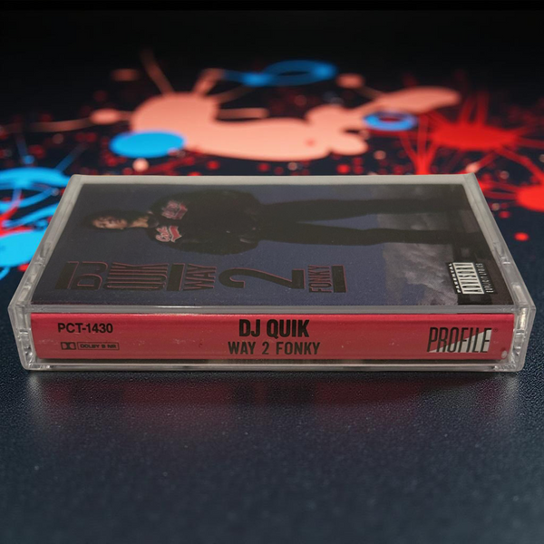 •DJ QUIK - WAY 2 FONKY• ~1992 OG PRESSING~ (CASSETTE TAPE)