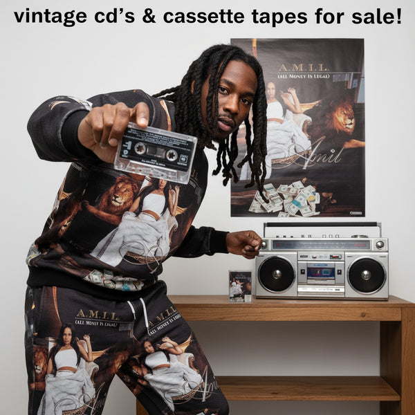 •AMIL - ALL MONEY IS LEGAL• ~2000 OG PRESSING~ (CASSETTE TAPE)