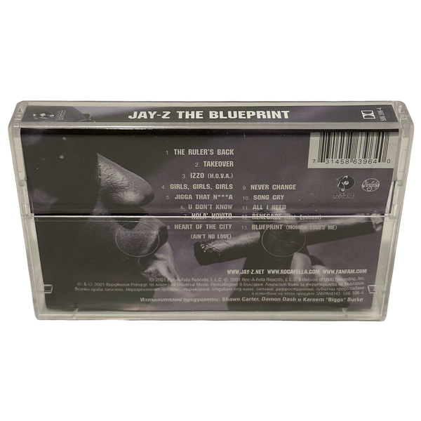 •JAY-Z - THE BLUEPRINT• ~2001 OG PRESSINGS~ (CANADIAN CD & BULGARIAN CASSETTE TAPE)