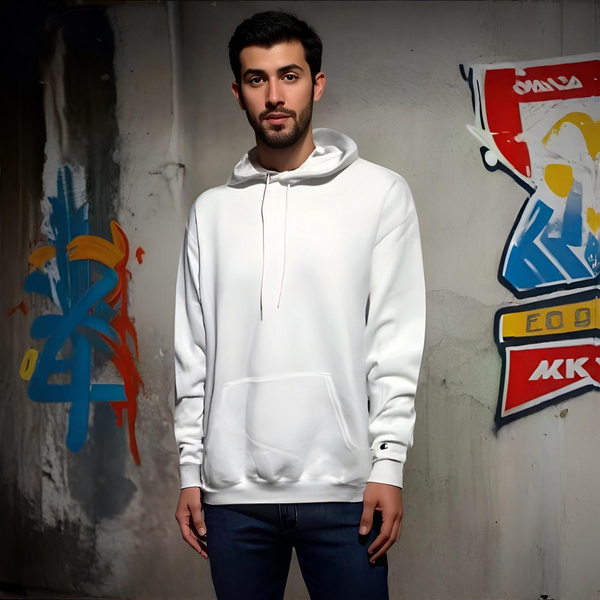 ^CHAMPION ATHLETICS^ (WHITE) PULLOVER HOODIES *CLASSIC LOGO*