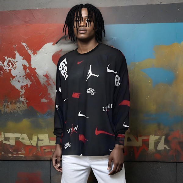^DO IT^ ~ALL OVER PRINT~ LONG SLEEVE TEES