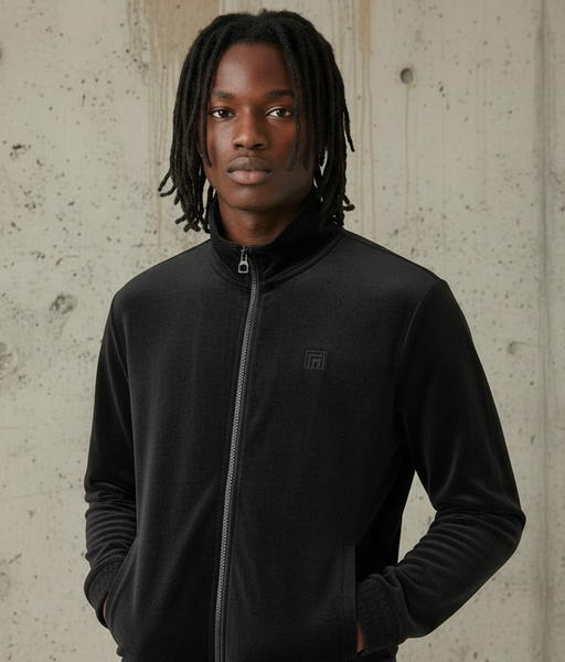 *FILA* ~Velour Sets~ (Black) (Men’s)