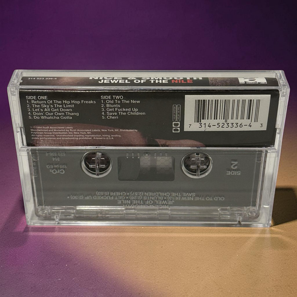 •NICE & SMOOTH ~ JEWEL OF THE NILE• ~1994 OG PRESSING~ (CASSETTE TAPE) (HYPE STICKER ON FRONT ARTWORK) (3)
