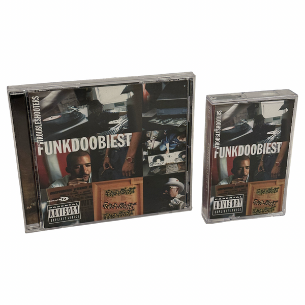 •FUNKDOOBIEST - THE TROUBLE SHOOTERS• ~1997 OG PRESSINGS~ (CD & CASSETTE TAPE)