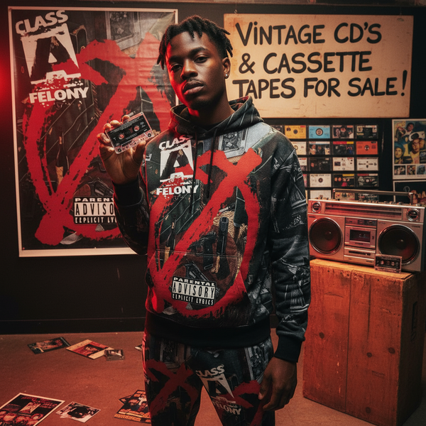 •CLASS A FELONY ~ CLASS A FELONY• (1993 OG PRESSING) (CASSETTE TAPE)