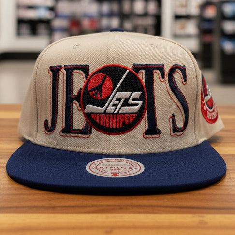 *Winnipeg Jets* ~Original Fit SnapBack Hats by Mitchell & Ness~