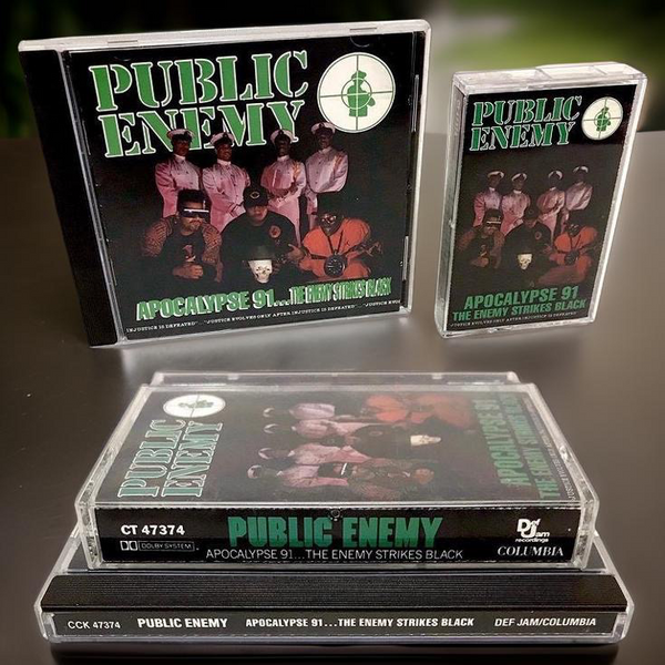 •PUBLIC ENEMY - APOCALYPSE 91’…THE ENEMY STRIKES BLACK• (1991) (CASSETTE & CD AVAILABLE) (ORIGINAL PRESSINGS)