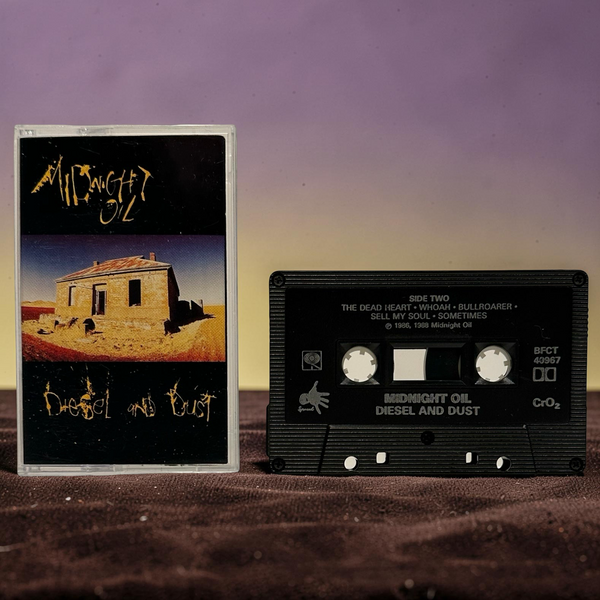 •MIDNIGHT OIL ~ DIESEL & DUST• ~1988 OG CANADIAN PRESSINGS~ (CD & CASSETTE TAPE)