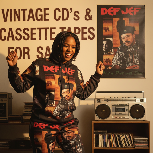 •DEF JEF ~ JUST A POET WITH SOUL• ~1989 OG PRESSING~ (CASSETTE TAPE) (3)