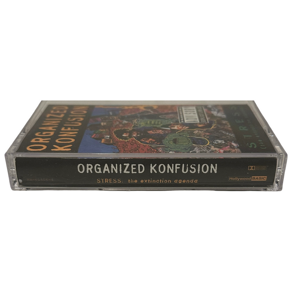 •ORGANIZED KONFUSION - STRESS: THE EXTINCTION AGENDA• ~1994 OG PRESSINGS~ (CD & CASSETTE TAPE)
