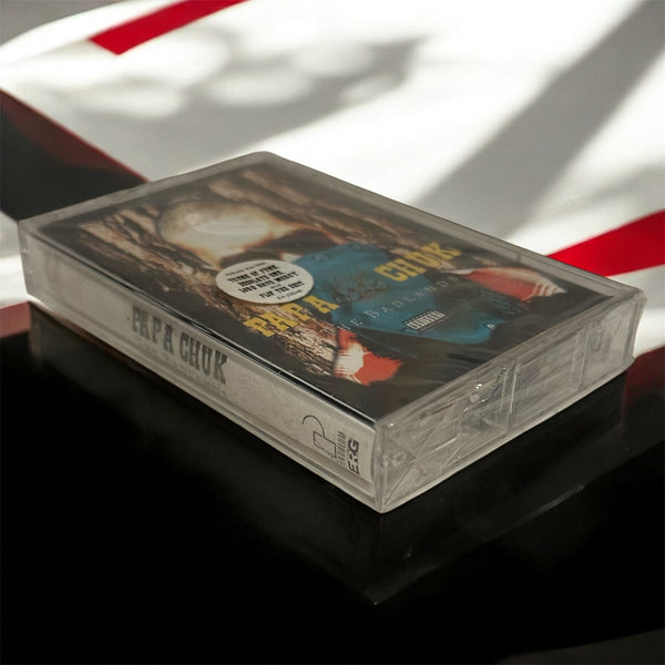 •PAPA CHUCK ~ THE BADLANDS• ~1994 OG SEALED PRESSING~ (CASSETTE TAPE)