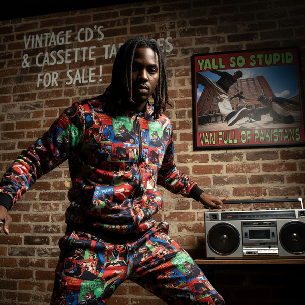 •YALL SO STUPID - A VAN FULL OF PAKISTANS• ~1993 OG PROMO PRESSINGS~ (CD & CASSETTE TAPE) (HOLE PUNCH OUTS)