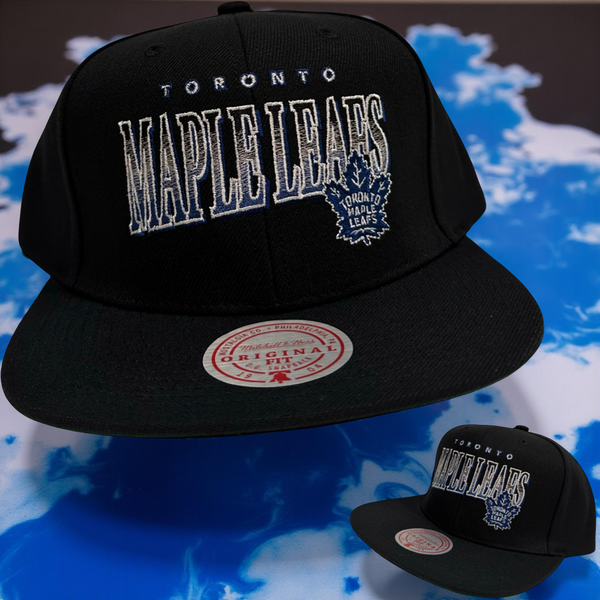 *Toronto Maple Leafs* snapback hats by Mitchell & Ness