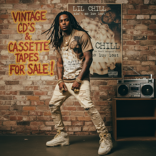 •LIL CHILL - AIN’T NO LOVE LOST• ~1995 OG PRESSING~ (CASSETTE TAPE)