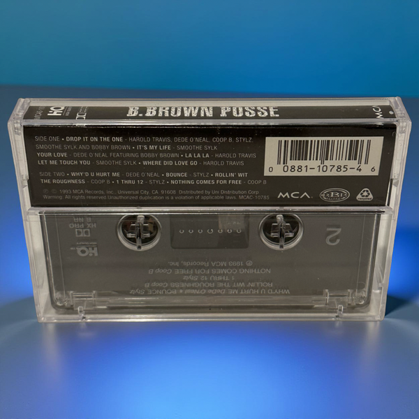 •VARIOUS - B. BROWN POSSE• ~1993 OG PRESSING~ (CASSETTE TAPE)