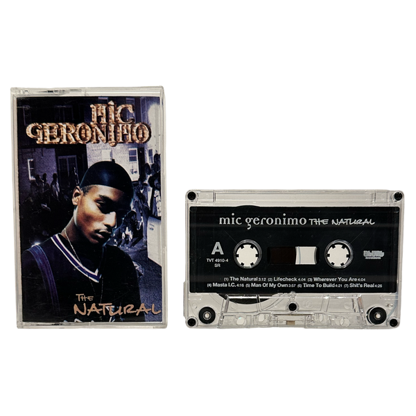•MIC GERONIMO - THE NATURAL• ~1995 OG PRESSINGS~ (CD & CASSETTE TAPE)