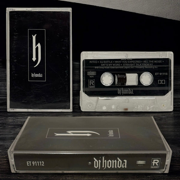 •DJ HONDA - H• ~1996 OG CANADIAN PRESSING~ (CASSETTE TAPE)