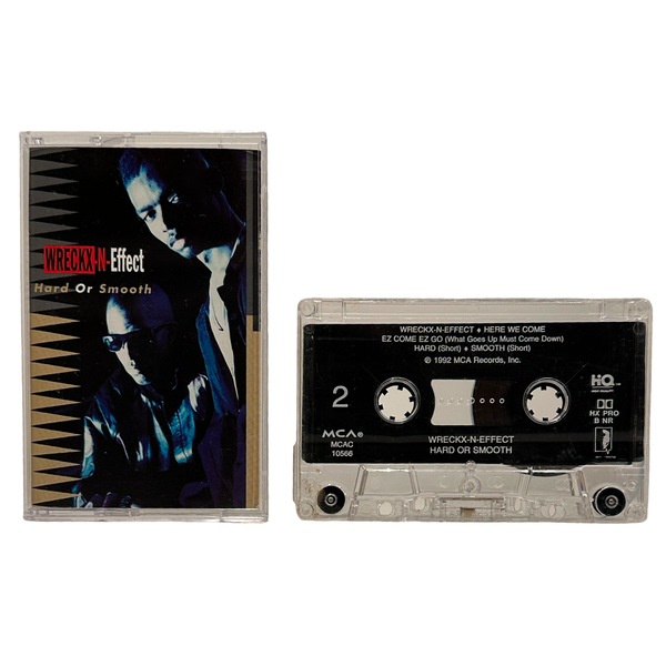 •WRECKS-N-EFFECT - HARD OR SMOOTH• ~1992 OG PRESSING~ (CD & CASSETTE TAPE)
