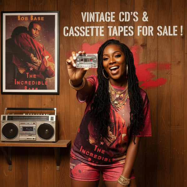 •ROB BASE ~ THE INCREDIBLE BASE• ~1989 OG PRESSING~ (CASSETTE TAPE)
