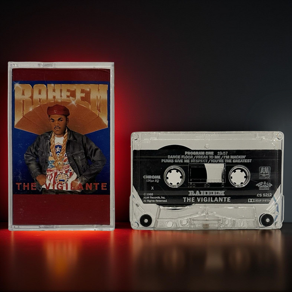 •RAHEEM - THE VIGILANTE• ~1988 OG PRESSING~ (CASSETTE TAPE)
