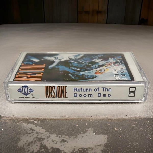 •KRS ONE ~ RETURN OF THE BOOM BAP• (1993 OG PRESSING) (CASSETTE TAPE) (3)