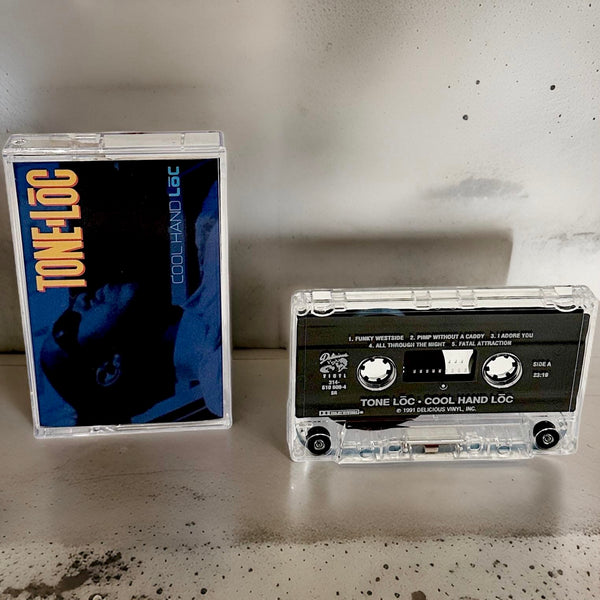 •TONE LOC ~ COOL HAND LOC• (1991 OG PRESSING) (CASSETTE TAPE)