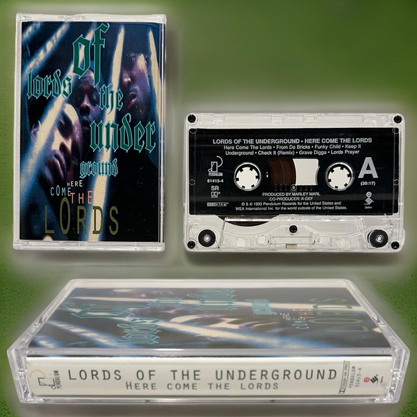 •LORDS OF THE UNDERGROUND - HERE COME THE LORDS• ~1993 OG PRESS~ (CASSETTE TAPE) (2)