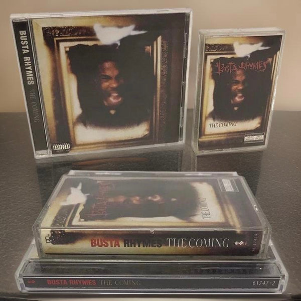 •BUSTA RHYMES - THE COMING• (1996) (CASSETTE & CD AVAILABLE) (ORIGINAL PRESSINGS)
