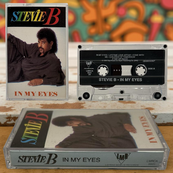 •STEVIE B - IN MY EYES• ~1988 OG PRESSING~ (CASSETTE TAPE)