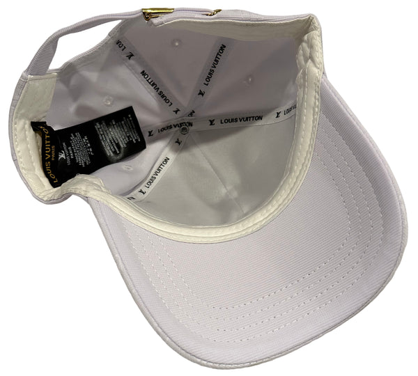 ^LUXURY^ French designer curved beak strap back hat