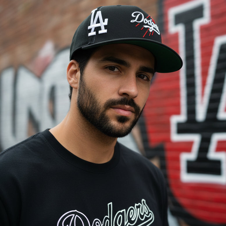*Los Angeles Dodgers* ~Curved Beak SnapBack Hats by Mitchell & Ness~