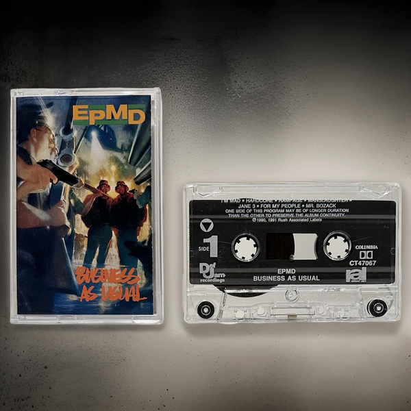 •EPMD - BUSINESS AS USUAL• ~1990 ORIGINAL PRESSING~ (CASSETTE TAPE) (2)