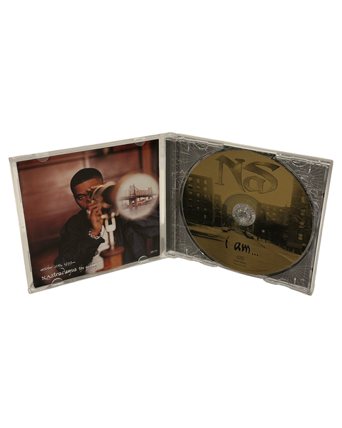 •NAS - I AM…• ~1999 OG PRESSING~ (CD & CASSETTE TAPE)