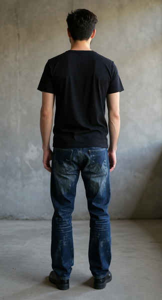 *SOUTHPOLE* ~Ripped Denim Jeans~ (34” Waist 32” Leg)