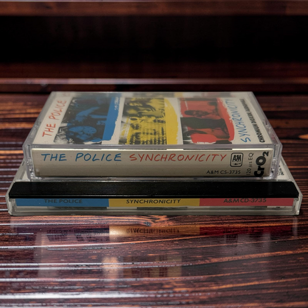 •THE POLICE ~ SYNCHRONICITY• ~1983 OG CANADIAN REPRESSINGS~ (CD & CASSETTE TAPE)