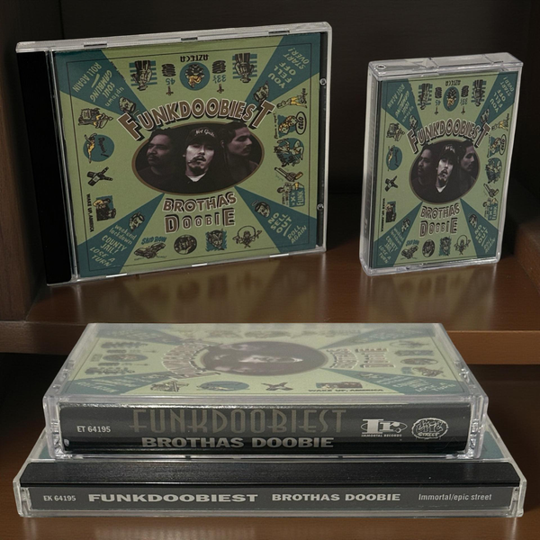 •FUNKDOOBIEST ~ BROTHAS DOOBIE• ~1995 OG PRESSINGS~ (CD & CASSETTE TAPE)