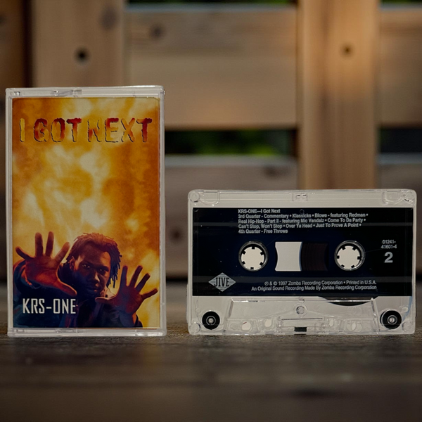 •KRS-ONE ~ I GOT NEXT• ~1997 OG PRESSING~ (CASSETTE TAPE)