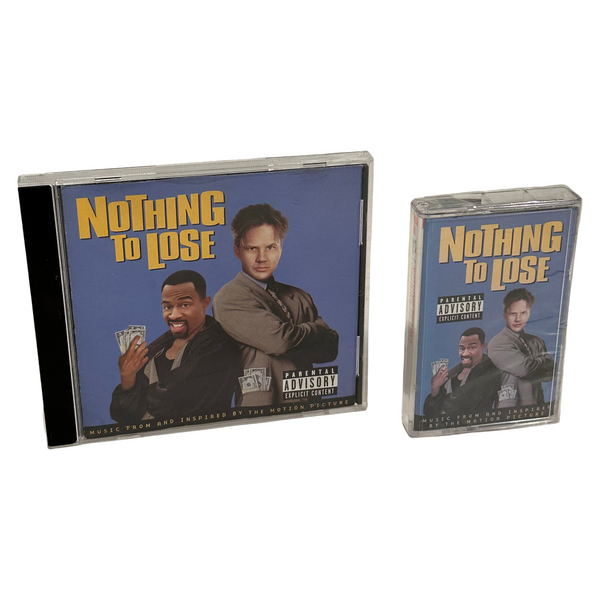 •NOTHING TO LOSE ~ MUSIC FROM AND INSPIRED BY THE MOTION PICTURE• ~1997 OG PRESSINGS~ (CD & SEALED CASSETTE TAPE)