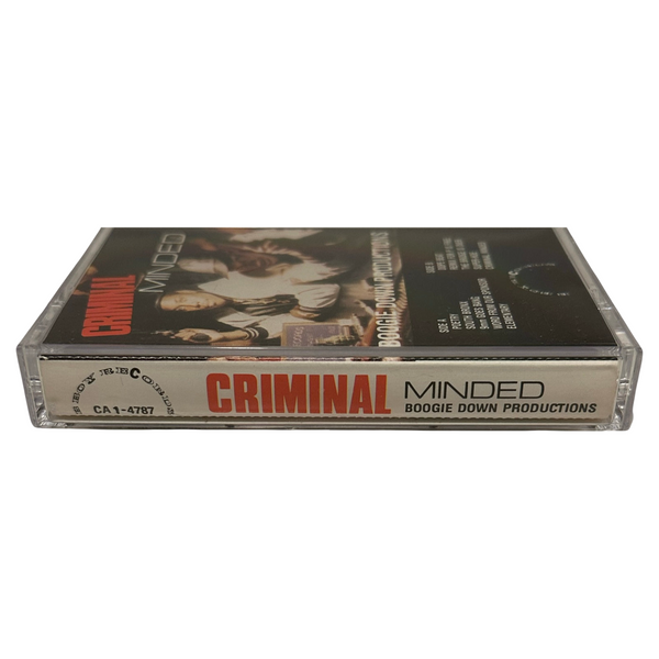 •BOOGIE DOWN PRODUCTIONS - CRIMINAL MINDED• ~1987 OG PRESSING & REPRESSING~ (CD & CASSETTE TAPE)