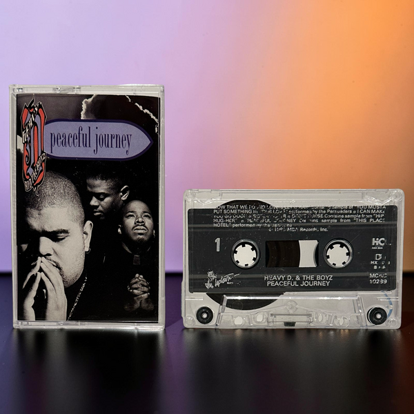 •HEAVY D. & THE BOYZ ~ PEACEFUL JOURNEY• ~1991 OG PRESSING~ (CASSETTE TAPE) (2)