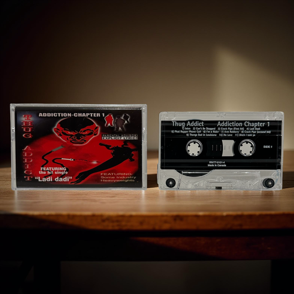 •THUG ADDICT - ADDICTION CHAPTER 1• ~2000 OG PRESSING~ (CASSETTE TAPE)