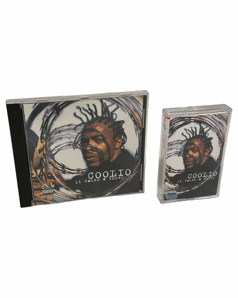 •COOLIO - IT TAKES A THIEF• ~1994 OG PRESSINGS~ (CD & CASSETTE TAPE)
